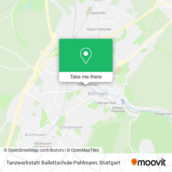 Карта Tanzwerkstatt Ballettschule-Pahlmann