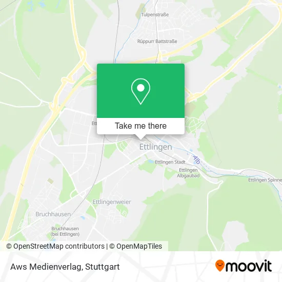 Карта Aws Medienverlag
