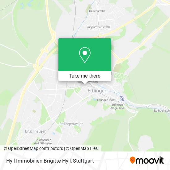 Карта Hyll Immobilien Brigitte Hyll