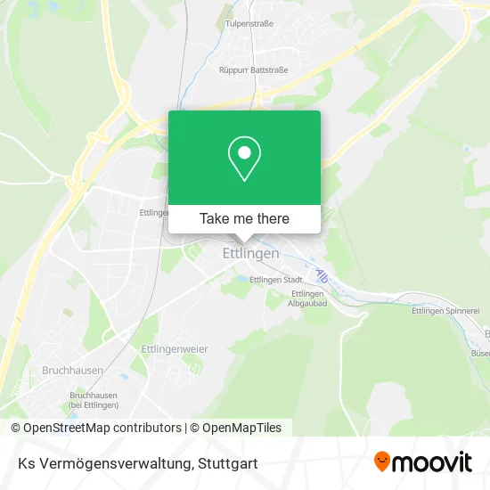 Карта Ks Vermögensverwaltung