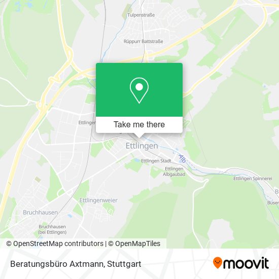 Beratungsbüro Axtmann map