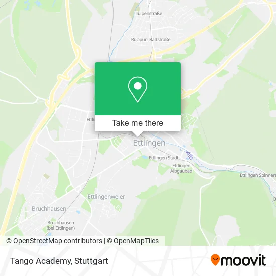Карта Tango Academy
