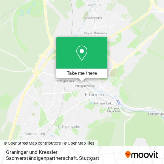 Graninger und Kressler Sachverständigenpartnerschaft map