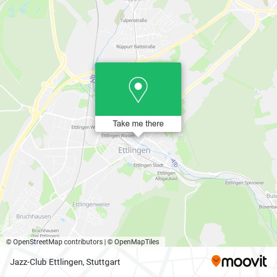 Карта Jazz-Club Ettlingen