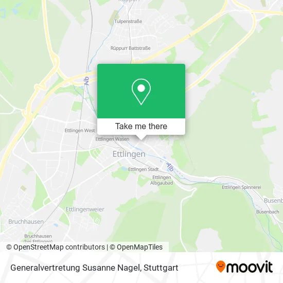 Карта Generalvertretung Susanne Nagel