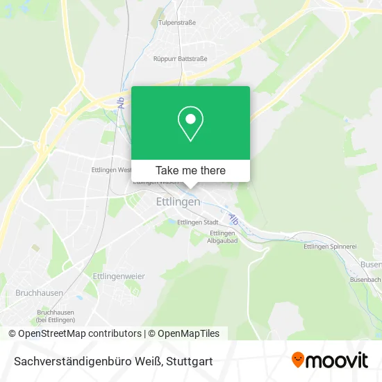 Карта Sachverständigenbüro Weiß