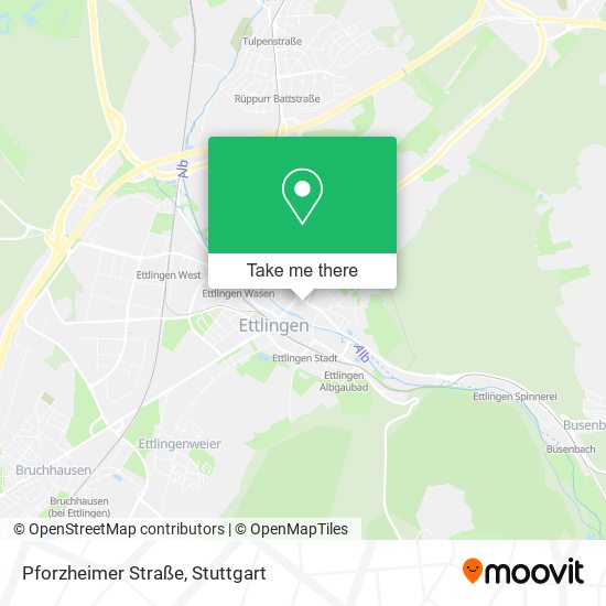 Pforzheimer Straße map