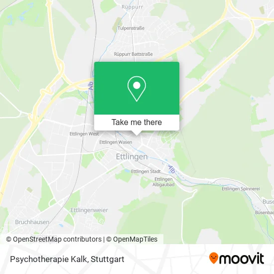Карта Psychotherapie Kalk