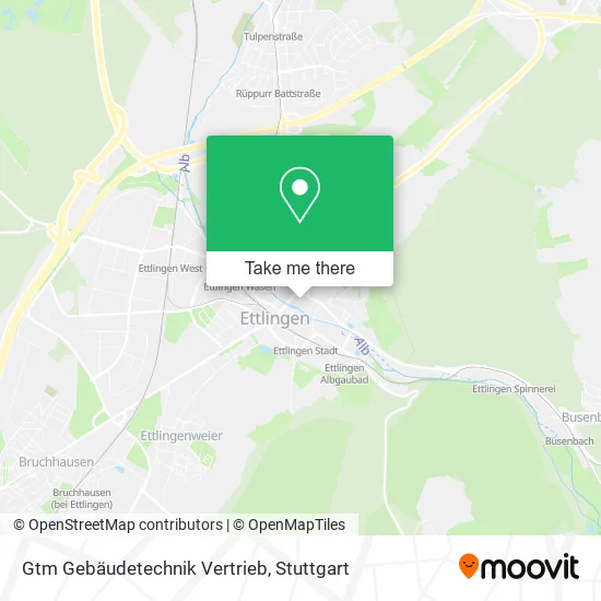 Карта Gtm Gebäudetechnik Vertrieb