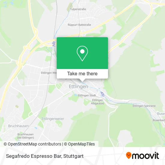 Segafredo Espresso Bar map