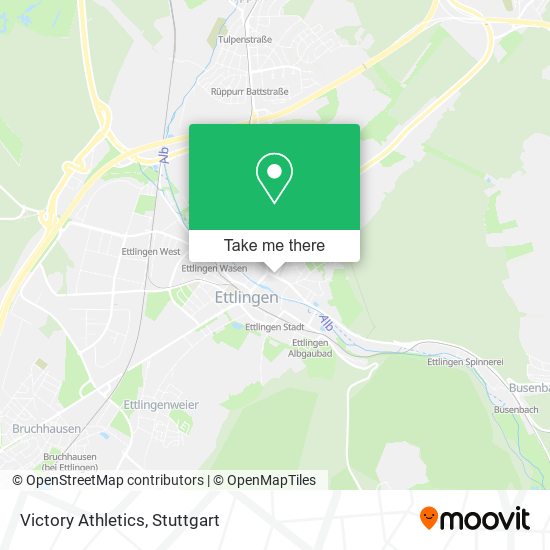 Карта Victory Athletics