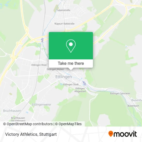 Карта Victory Athletics