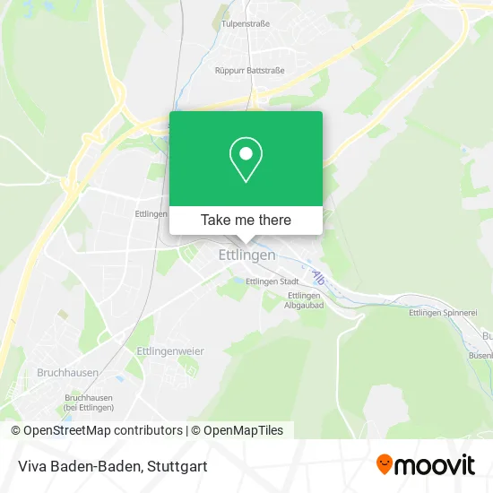 Карта Viva Baden-Baden