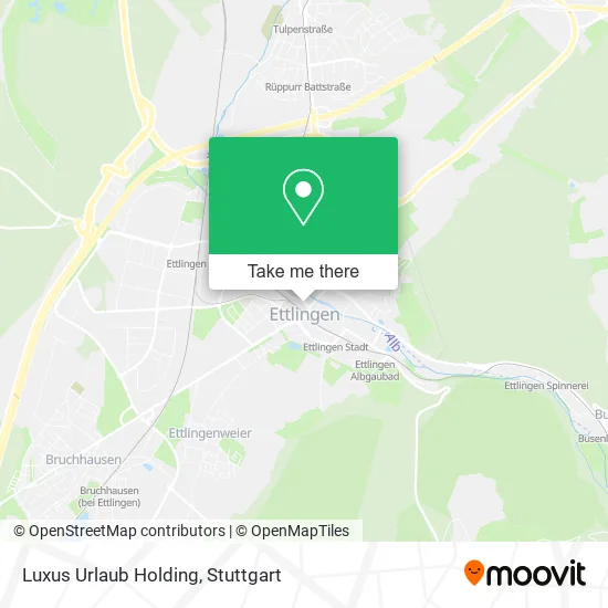 Карта Luxus Urlaub Holding