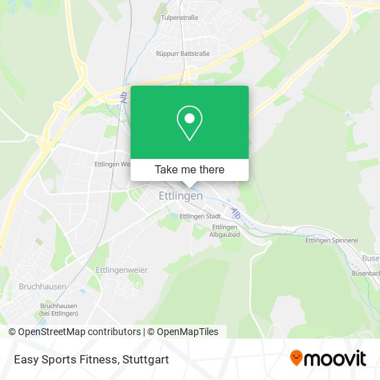 Easy Sports Fitness map