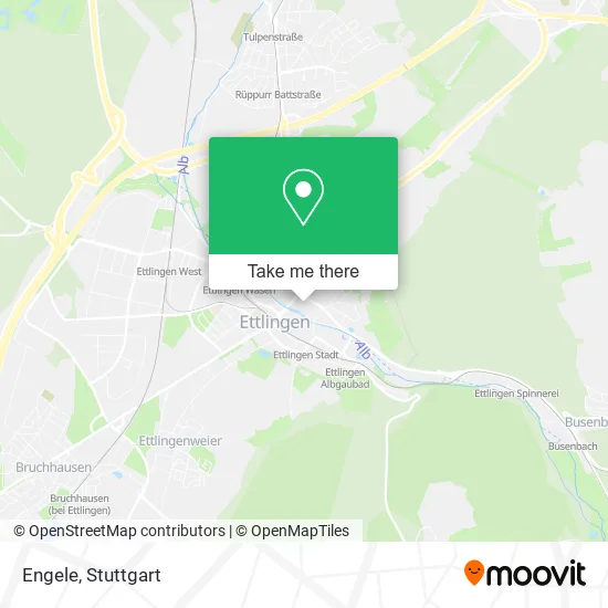 Карта Engele