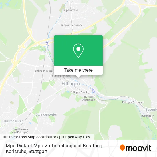 Карта Mpu-Diskret Mpu Vorbereitung und Beratung Karlsruhe