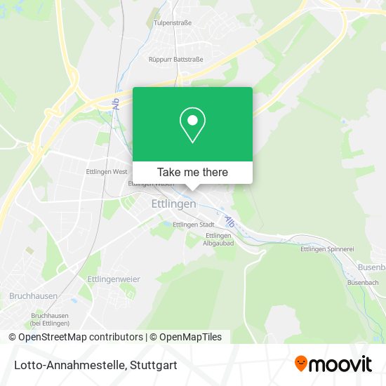 Lotto-Annahmestelle map