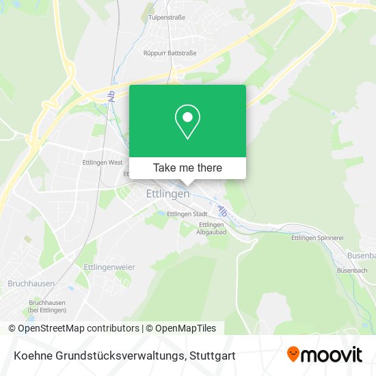 Koehne Grundstücksverwaltungs map