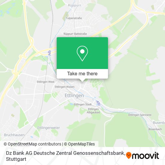 Dz Bank AG Deutsche Zentral Genossenschaftsbank map