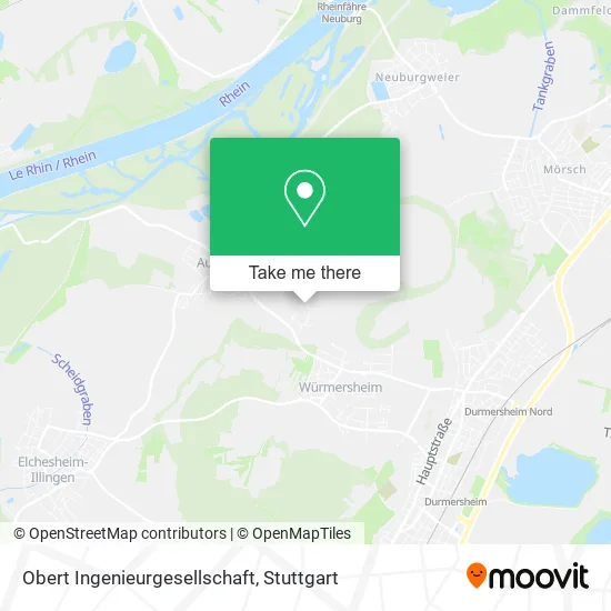 Карта Obert Ingenieurgesellschaft