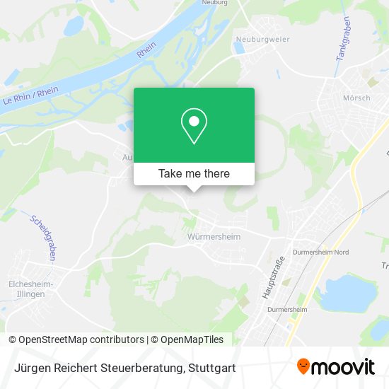 Jürgen Reichert Steuerberatung map