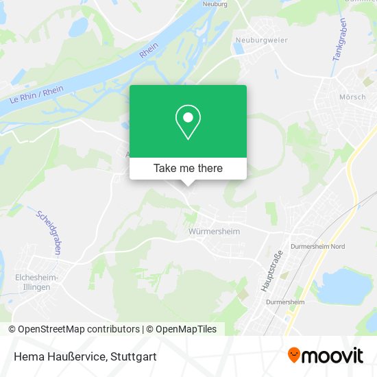 Hema Haußervice map