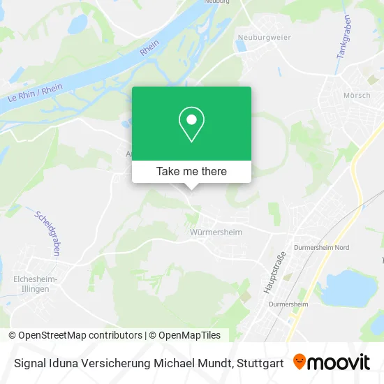 Карта Signal Iduna Versicherung Michael Mundt