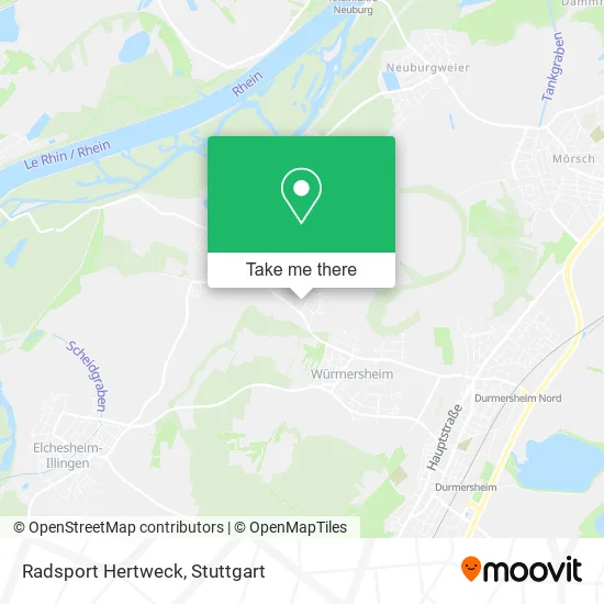 Карта Radsport Hertweck