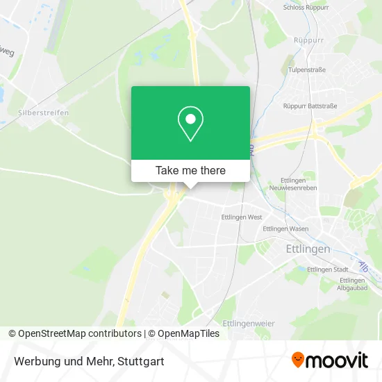 Карта Werbung und Mehr