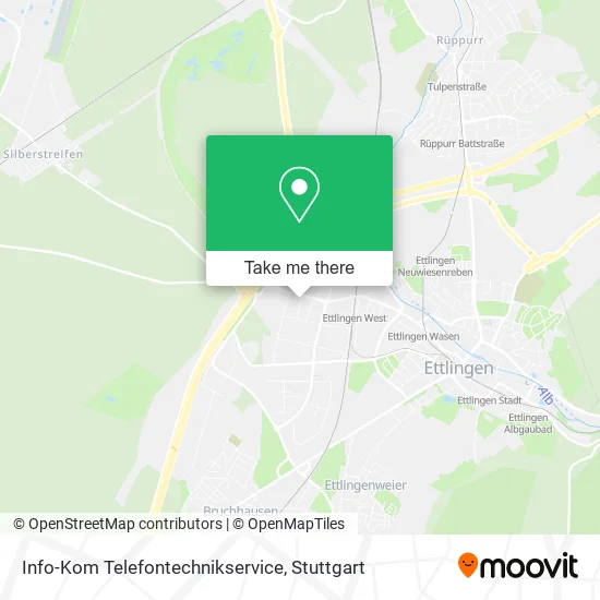 Карта Info-Kom Telefontechnikservice