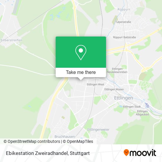 Карта Ebikestation Zweiradhandel