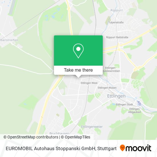 EUROMOBIL Autohaus Stoppanski GmbH map