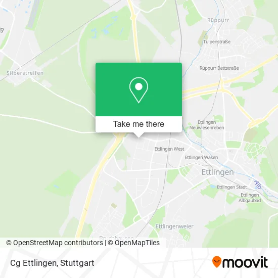 Карта Cg Ettlingen