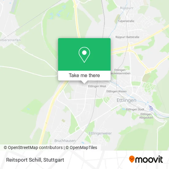 Reitsport Schill map