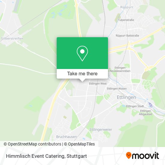 Himmlisch Event Catering map
