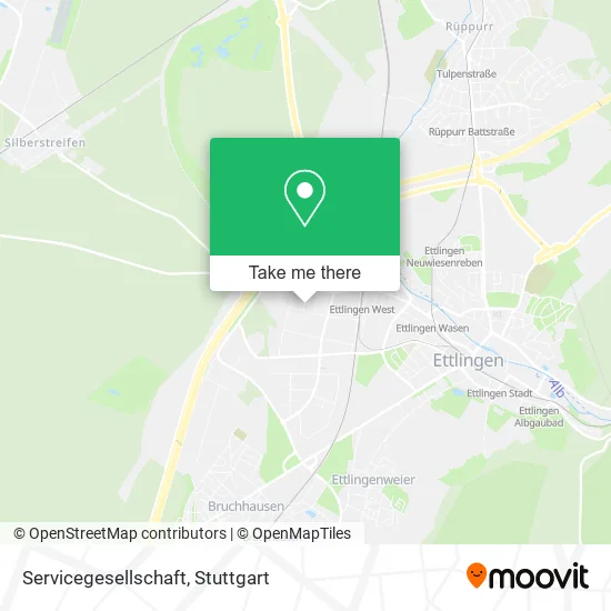 Карта Servicegesellschaft