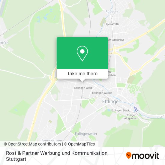 Rost & Partner Werbung und Kommunikation map