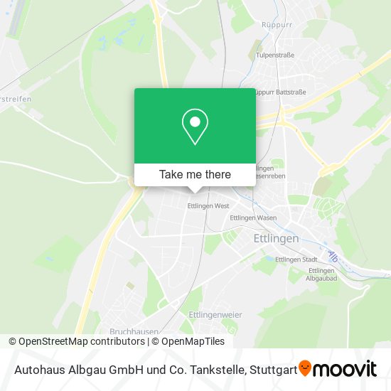 Autohaus Albgau GmbH und Co. Tankstelle map