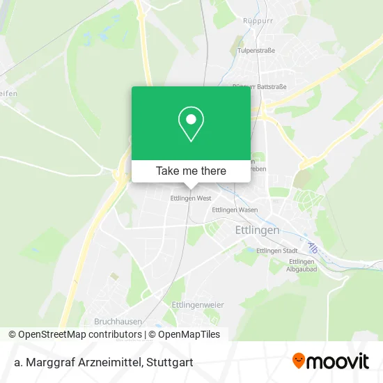 Карта a. Marggraf Arzneimittel