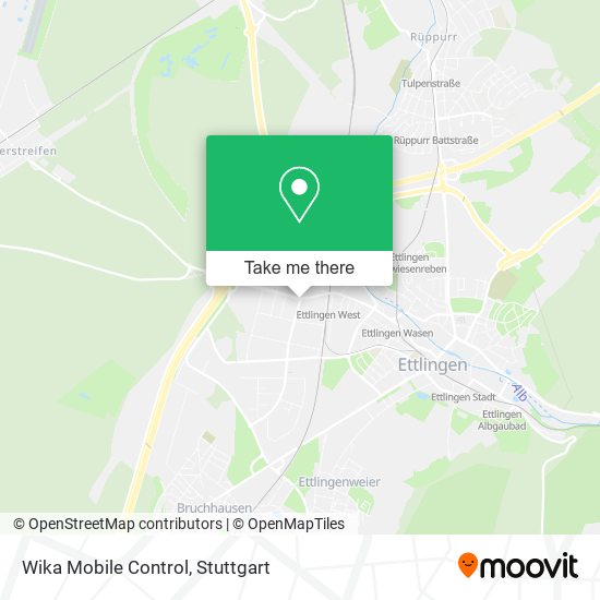 Wika Mobile Control map