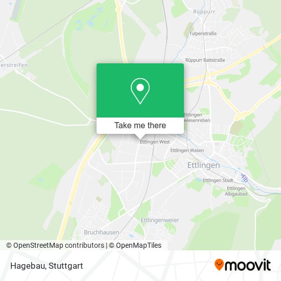 Hagebau map