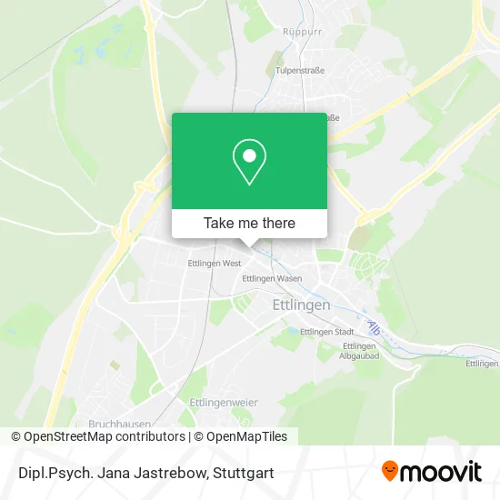 Карта Dipl.Psych. Jana Jastrebow