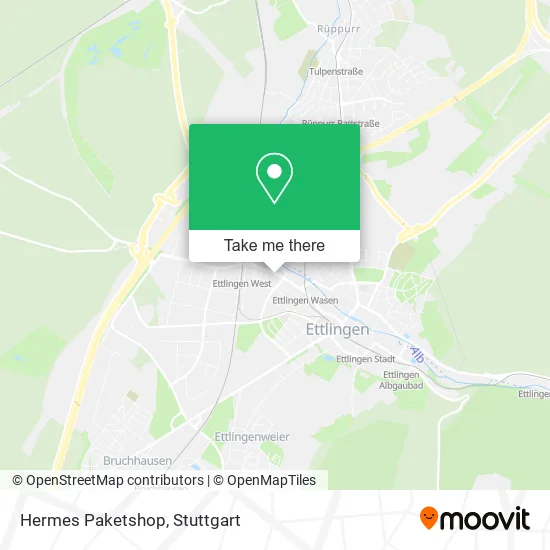 Карта Hermes Paketshop