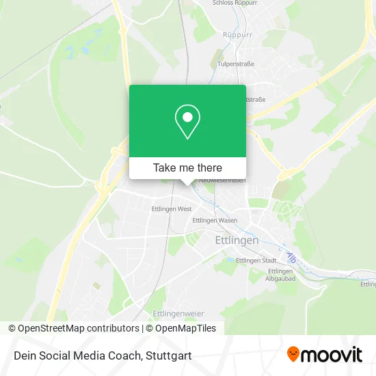 Карта Dein Social Media Coach