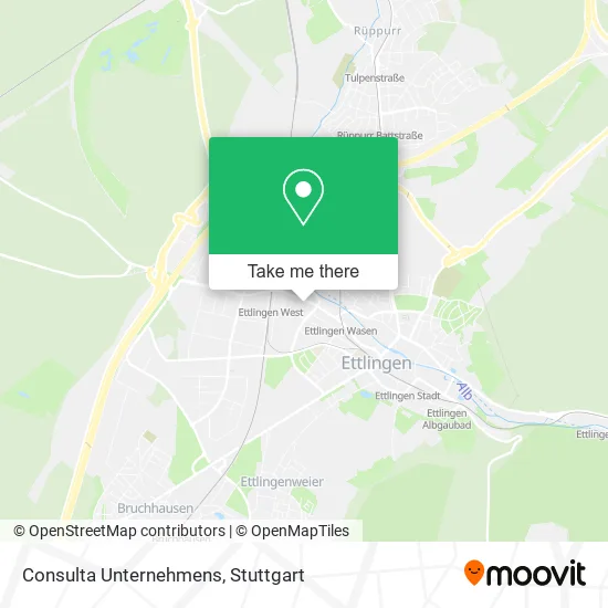Карта Consulta Unternehmens