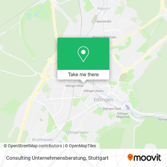 Consulting Unternehmensberatung map