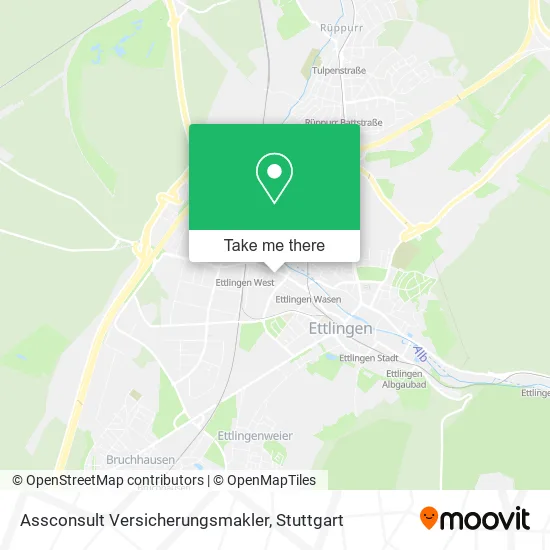 Карта Assconsult Versicherungsmakler