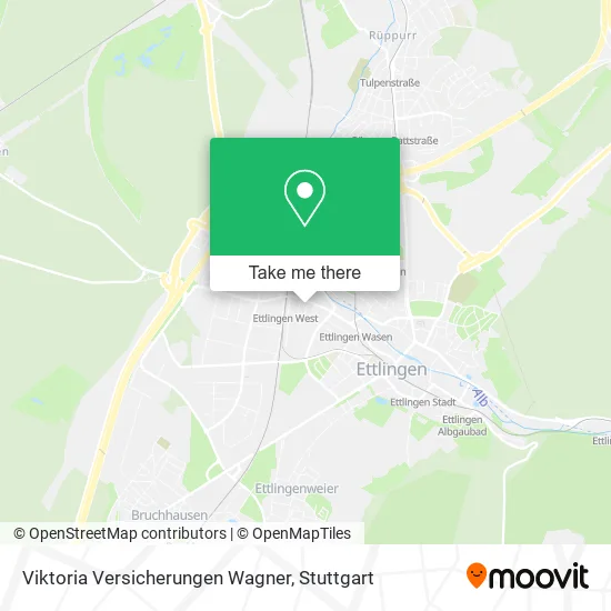 Карта Viktoria Versicherungen Wagner