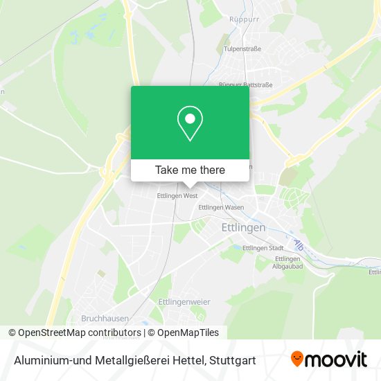 Aluminium-und Metallgießerei Hettel map